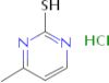 2(1H)-Pyrimidinethione, 4-methyl-, hydrochloride (1:1)