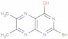 2,3-dihydro-6,7-dimethyl-2-thioxo-1H-pteridin-4-one