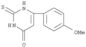 4(1H)-Pyrimidinone, 2,3-dihydro-6-(4-methoxyphenyl)-2-thioxo-