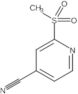 2-(Methylsulfonyl)-4-pyridinecarbonitrile