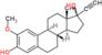 (17beta)-17-ethynyl-2-methoxyestra-1(10),2,4-triene-3,17-diol