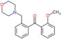 (2-methoxyphenyl)-[2-(morpholinomethyl)phenyl]methanone