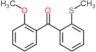 (2-methoxyphenyl)-(2-methylsulfanylphenyl)methanone