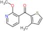 (2-Methoxy-3-pyridinyl)(3-methyl-2-thienyl)methanone