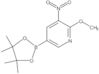 2-Methoxy-3-nitro-5-(4,4,5,5-tetramethyl-1,3,2-dioxaborolan-2-yl)pyridine