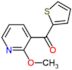 (2-methoxypyridin-3-yl)(thiophen-2-yl)methanone