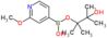 3-Hydroxy-2,3-dimethylbutan-2-yl hydrogen (2-methoxypyridin-4-yl)boronate