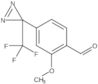 2-Methoxy-4-[3-(trifluoromethyl)-3H-diazirin-3-yl]benzaldehyde