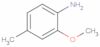 2-Methoxy-4-methylaniline