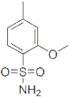2-Methoxy-4-methylbenzenesulphonamide