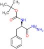 tert-butyl (1-hydrazinyl-1-oxo-3-phenylpropan-2-yl)carbamate (non-preferred name)