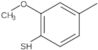 2-Methoxy-4-methylbenzenethiol