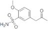 2-Methoxy-5-(2-oxopropyl)benzolsulfonamid