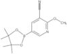 2-Methoxy-5-(4,4,5,5-tetramethyl-1,3,2-dioxaborolan-2-yl)-3-pyridinecarbonitrile