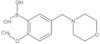 B-[2-Methoxy-5-(4-morpholinylmethyl)phenyl]boronic acid