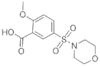 Ácido 2-metoxi-5-(4-morfolinilsulfonil)benzoico