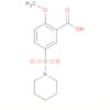 Benzoic acid, 2-methoxy-5-(1-piperidinylsulfonyl)-