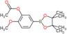 2-methoxy-5-(4,4,5,5-tetramethyl-1,3,2-dioxaborolan-2-yl)phenyl acetate