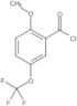 2-Methoxy-5-(trifluoromethoxy)benzoyl chloride