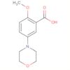 Benzoic acid, 2-methoxy-5-(4-morpholinyl)-