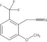 2-Methoxy-6-(trifluoromethyl)benzeneacetonitrile