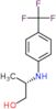 (2S)-2-{[4-(trifluoromethyl)phenyl]amino}propan-1-ol