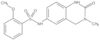 2-Méthoxy-N-(3-méthyl-2-oxo-1,2,3,4-tétrahydroquinazolin-6-yl)benzènesulfonamide