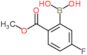 1-Methyl 2-borono-4-fluorobenzoate