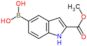 [2-(methoxycarbonyl)-1H-indol-5-yl]boronic acid