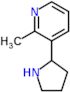 2-methyl-3-pyrrolidin-2-ylpyridine