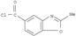 5-Benzoxazolecarbonylchloride, 2-methyl-