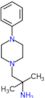 2-methyl-1-(4-phenylpiperazin-1-yl)propan-2-amine