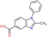 2-methyl-1-phenyl-1H-benzimidazole-5-carboxylic acid