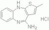 10H-Thieno[2,3-b][1,5]benzodiazepin-4-amine, 2-methyl-, hydrochloride (1:1)