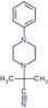 2-methyl-2-(4-phenylpiperazin-1-yl)propanenitrile