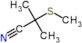 2-methyl-2-(methylsulfanyl)propanenitrile