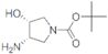 1-Pyrrolidinecarboxylicacid,3-amino-4-hydroxy-,1,1-dimethylethylester,cis-(9CI)