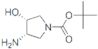 1-Pyrrolidinecarboxylicacid,3-amino-4-hydroxy-,1,1-dimethylethylester,(3S-cis)-(9CI)