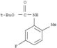 Carbamic acid,(5-fluoro-2-methylphenyl)-, 1,1-dimethylethyl ester (9CI)