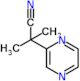 2-methyl-2-pyrazin-2-yl-propanenitrile
