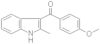 2-Methyl-3-(4'-methoxybenzoyl)indole