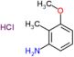 3-methoxy-2-methyl-aniline hydrochloride