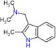 N,N-dimethyl-1-(2-methyl-1H-indol-3-yl)methanamine