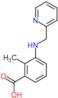 2-methyl-3-[(pyridin-2-ylmethyl)amino]benzoic acid