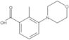 2-Methyl-3-(4-morpholinyl)benzoic acid