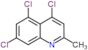 4,5,7-trichloro-2-methylquinoline