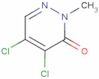 4,5-Dichloro-2-methyl-3(2H)-pyridazinone