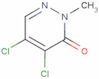 4,5-Dichloro-2-methylpyridazin-3-one