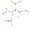 1H-Pyrazole-5-carboxylic acid, 1-methyl-3,4-dinitro-