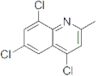 2-Methyl-4,6,8-trichloroquinoline